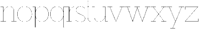 CS Miltone Regular otf (400) Font LOWERCASE
