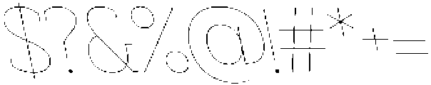 CS Miltone Reverse Italic otf (400) Font OTHER CHARS
