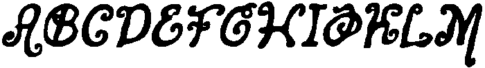 CS Mimsey Drawn Italic otf (400) Font UPPERCASE