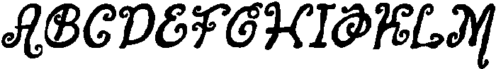CS Mimsey Italic otf (400) Font UPPERCASE