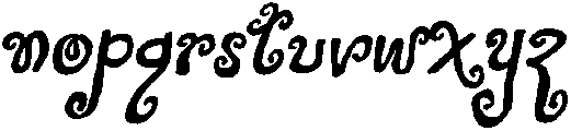 CS Mimsey Italic otf (400) Font LOWERCASE