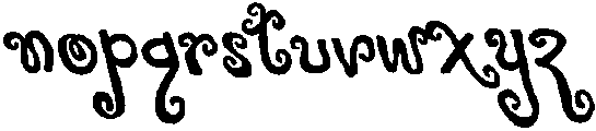 CS Mimsey Reverse Italic otf (400) Font LOWERCASE