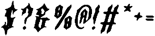 CS Minotaur Drawn Italic otf (400) Font OTHER CHARS