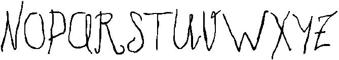 CS Mintra Regular otf (400) Font UPPERCASE