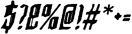 CS Mirage Drawn Italic otf (400) Font OTHER CHARS