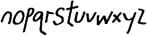CS Miska Italic otf (400) Font LOWERCASE