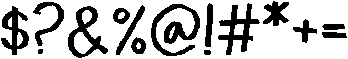 CS Miska Regular otf (400) Font OTHER CHARS