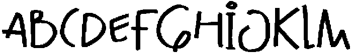 CS Miska Regular otf (400) Font UPPERCASE