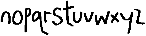 CS Miska Regular otf (400) Font LOWERCASE