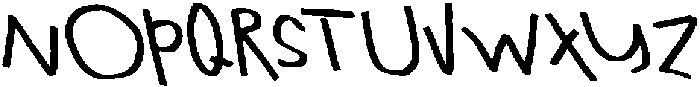 CS Miska Reverse Italic otf (400) Font UPPERCASE