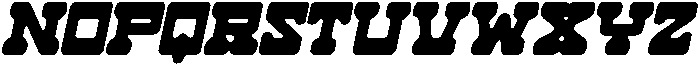 CS Misley Drawn Italic otf (400) Font UPPERCASE