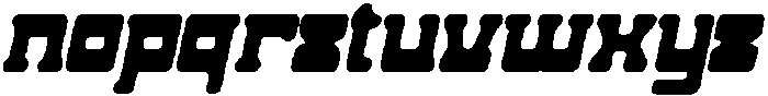 CS Misley Drawn Italic otf (400) Font LOWERCASE
