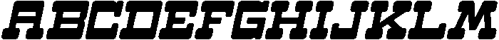 CS Misley Italic otf (400) Font UPPERCASE