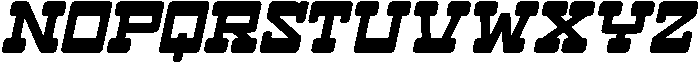 CS Misley Italic otf (400) Font UPPERCASE