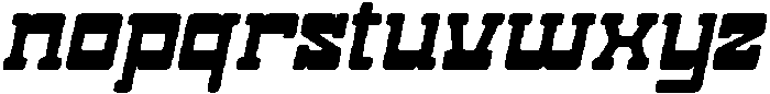 CS Misley Italic otf (400) Font LOWERCASE