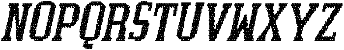 CS Mobster Disco Italic otf (400) Font UPPERCASE