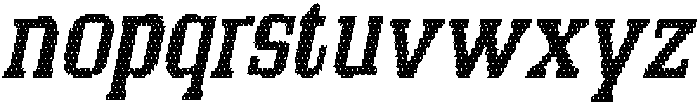 CS Mobster Disco Italic otf (400) Font LOWERCASE