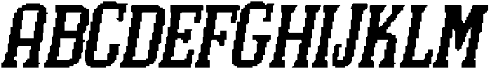 CS Mobster Pixel Regular otf (400) Font UPPERCASE