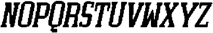 CS Mobster Pixel Regular otf (400) Font UPPERCASE