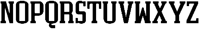CS Mobster Regular otf (400) Font UPPERCASE
