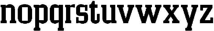 CS Mobster Regular otf (400) Font LOWERCASE