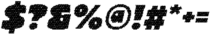 CS Modena Disco Italic otf (400) Font OTHER CHARS
