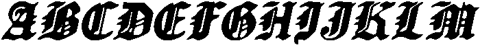 CS Modula Drawn Italic otf (400) Font UPPERCASE