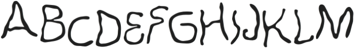 CS Molley Regular otf (400) Font UPPERCASE