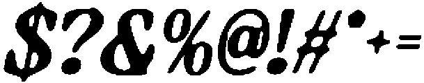 CS Monalisa Drawn Italic otf (400) Font OTHER CHARS