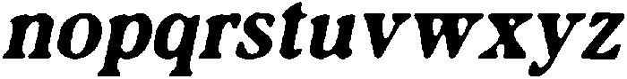 CS Monalisa Drawn Italic otf (400) Font LOWERCASE