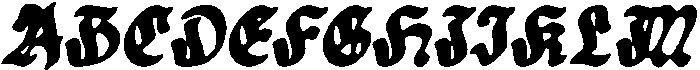 CS Monarch Drawn Italic otf (400) Font UPPERCASE