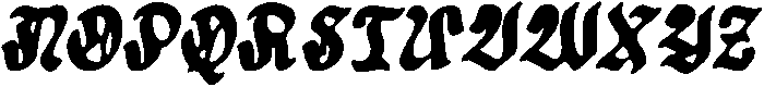CS Monarch Drawn Italic otf (400) Font UPPERCASE