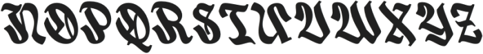 CS Monarch Reverse Italic otf (400) Font UPPERCASE