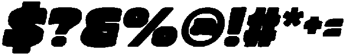 CS Monday Drawn Italic otf (400) Font OTHER CHARS