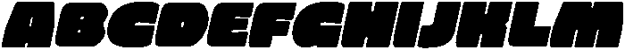 CS Monday Drawn Italic otf (400) Font UPPERCASE