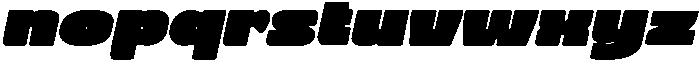 CS Monday Drawn Italic otf (400) Font LOWERCASE
