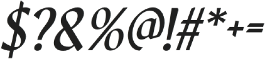CS Monela Italic otf (400) Font OTHER CHARS