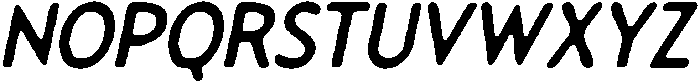 CS Monica Drawn Italic otf (400) Font UPPERCASE