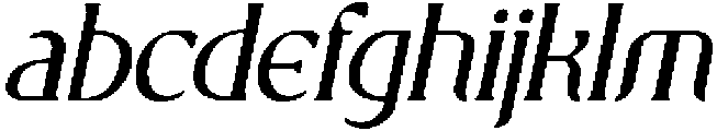 CS Montera Drawn Italic otf (400) FONT