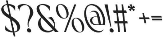 CS Montera Reverse Italic otf (400) Font OTHER CHARS