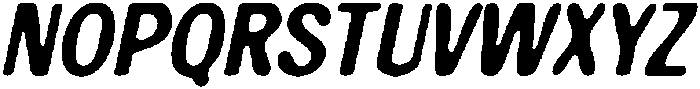 CS Morado Drawn Italic otf (400) Font UPPERCASE