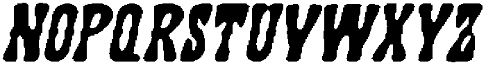 CS Morgana Drawn Italic otf (400) Font UPPERCASE