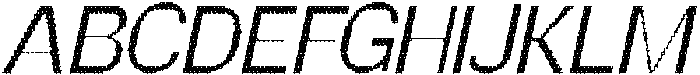 CS Morsa Disco Italic otf (400) Font UPPERCASE