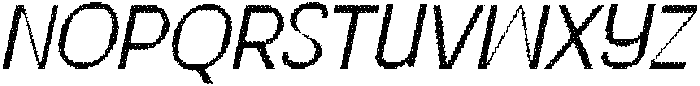 CS Morsa Disco Italic otf (400) Font UPPERCASE