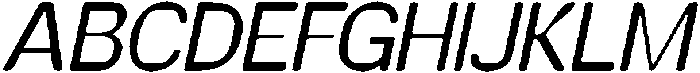 CS Morsa Drawn Italic otf (400) Font UPPERCASE
