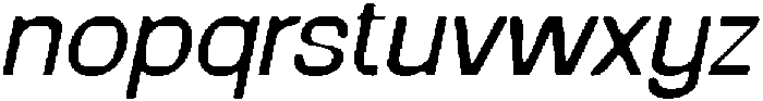 CS Morsa Drawn Italic otf (400) Font LOWERCASE