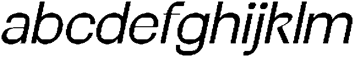 CS Morsa Italic otf (400) Font LOWERCASE