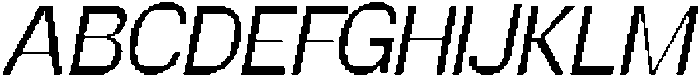 CS Morsa Pixel Regular otf (400) Font UPPERCASE
