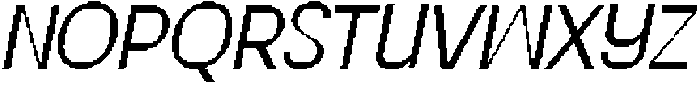 CS Morsa Pixel Regular otf (400) Font UPPERCASE