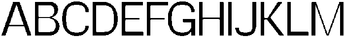 CS Morsa Regular otf (400) Font UPPERCASE